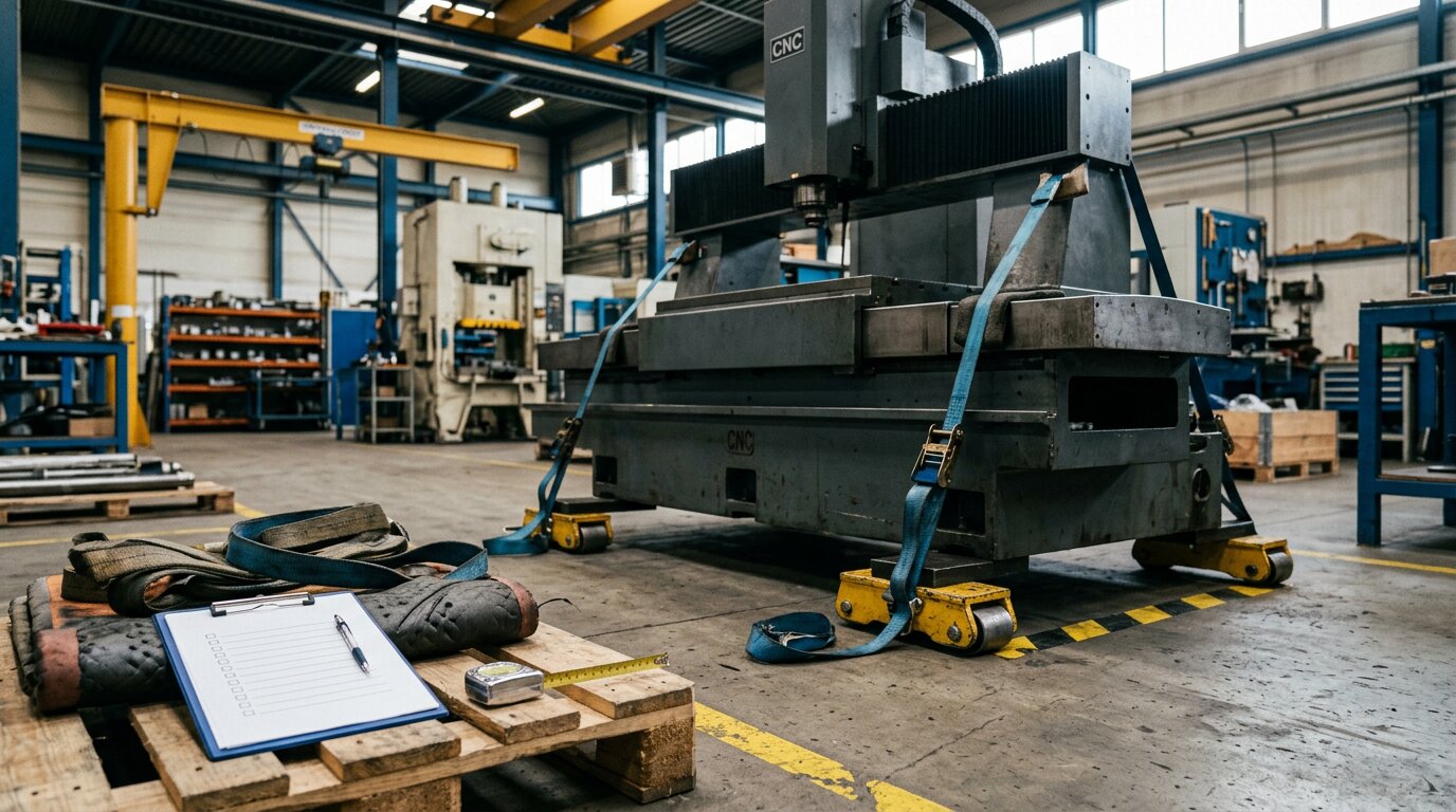 5 veelgemaakte fouten bij het verplaatsen van industriële machines